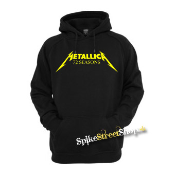 METALLICA - 72 Seasons Logo Yellow - čierna pánska mikina