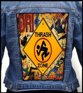 D.R.I. - Thrash Zone - chrbtová nášivka