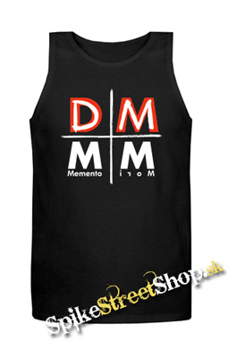 DEPECHE MODE - Memento Mori Crest Sign - Mens Vest Tank Top - čierne