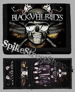 BLACK VEIL BRIDES - Skull - peňaženka