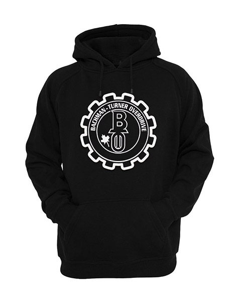 BACHMAN-TURNER OVERDRIVE - Logo - čierna pánska mikina