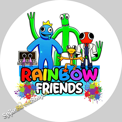 Podložka pod myš RAINBOW FRIENDS - Motive 2 - okrúhla
