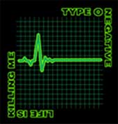 TYPE O NEGATIVE - Life is Killing Me - chrbtová nášivka