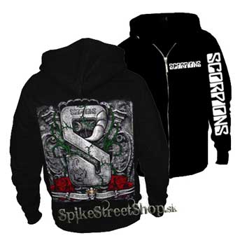 SCORPIONS - Sting In The Tail - čierna pánska mikina na zips