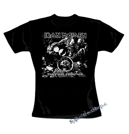 IRON MAIDEN - Final Frontier - čierne dámske tričko