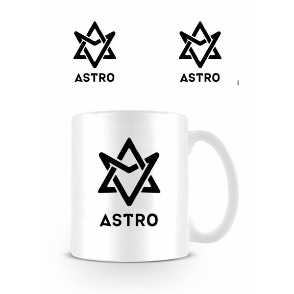 Hrnček ASTRO - Black Logo K-pop Band