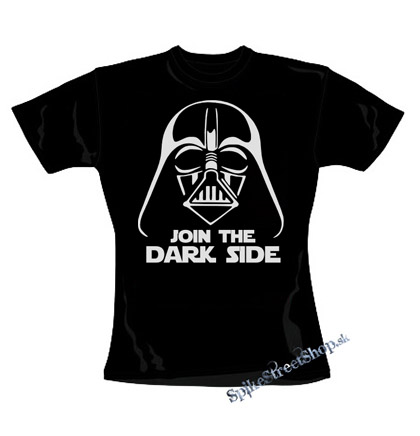 STAR WARS - Join The Dark Side - čierne dámske tričko