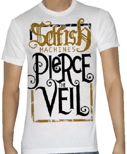 PIERCE THE VEIL - Selfish Machines White - pánske tričko