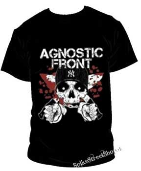 AGNOSTIC FRONT - Skull - čierne pánske tričko