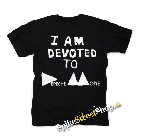 I AM DEVOTED TO DEPECHE MODE - čierne detské tričko