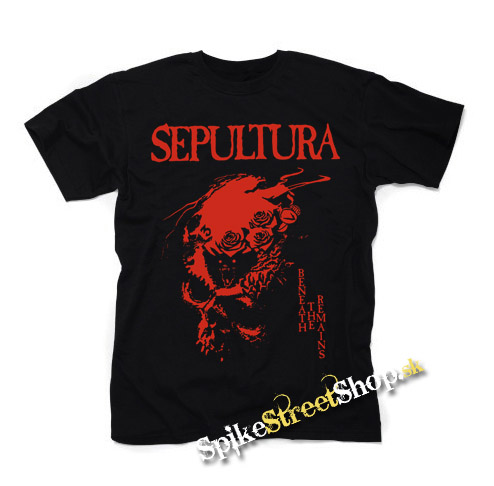 SEPULTURA - Beneath The Remains Red Motive - čierne detské tričko