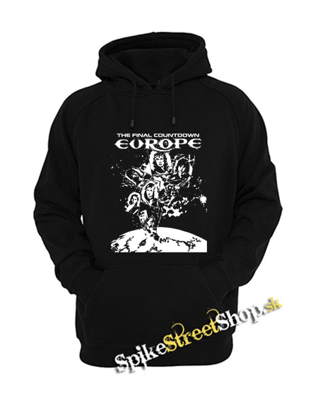EUROPE - The Final Countdown - čierna pánska mikina