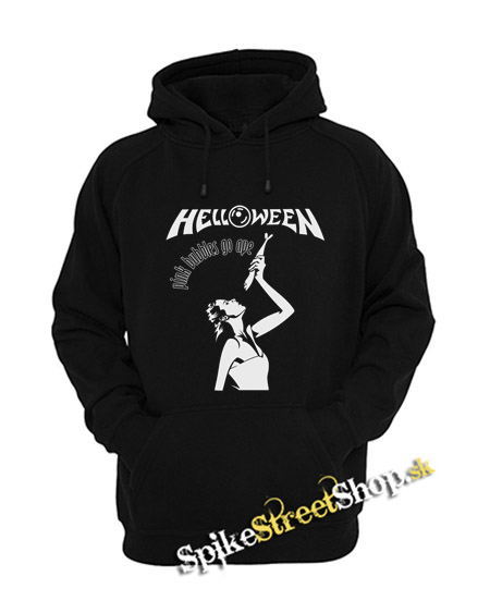 HELLOWEEN - Pink Bubbles Go Ape - čierna pánska mikina