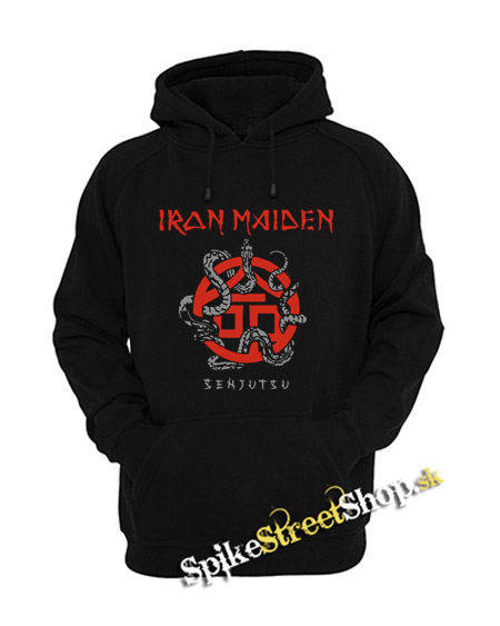 IRON MAIDEN - Senjutsu Snake - čierna pánska mikina