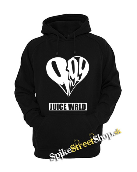 JUICE WRLD - Broken Heart - čierna pánska mikina