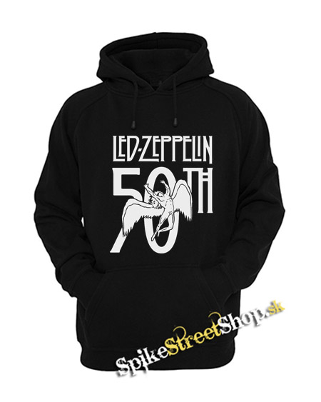 LED ZEPPELIN - Anniversary 50th - čierna pánska mikina