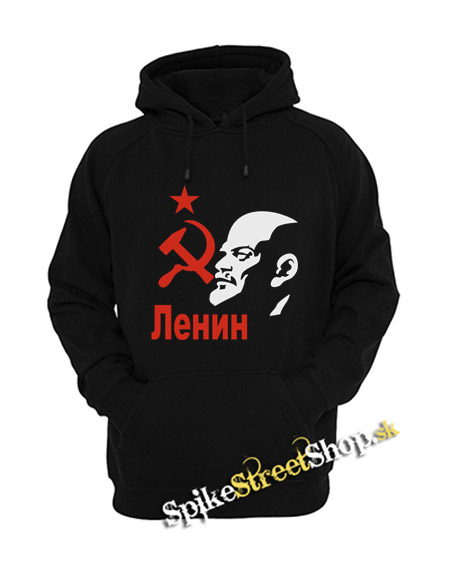 LENIN - CCCP - čierna pánska mikina