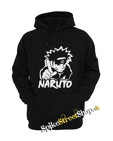 NARUTO - MANGA - čierna pánska mikina