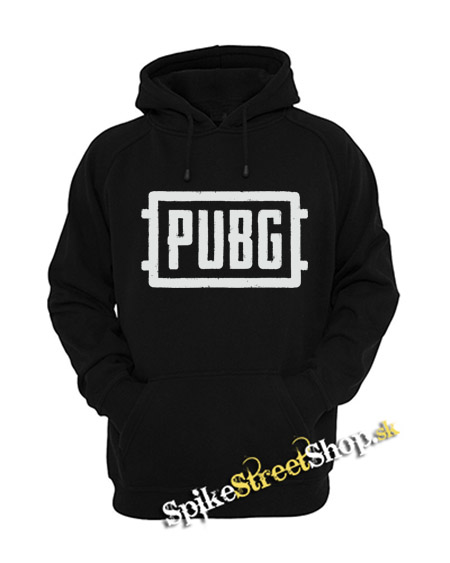 PUBG - Logo - čierna pánska mikina