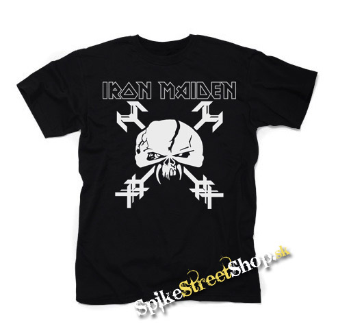 IRON MAIDEN - Final Frontier Crest - pánske tričko