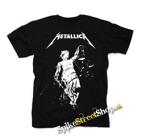 METALLICA - And Justice For All - White - pánske tričko