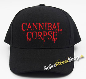 CANNIBAL CORPSE - Logo - čierna šiltovka (-30%=AKCIA)