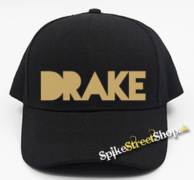 DRAKE - Logo - čierna šiltovka (-30%=AKCIA)