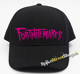 FORTNITEMARES -  Logo - čierna šiltovka (-30%=AKCIA)
