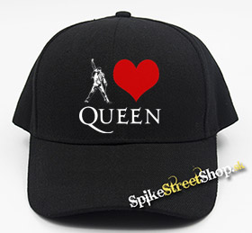 I LOVE QUEEN - čierna šiltovka (-30%=AKCIA)