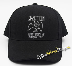 LED ZEPPELIN - United States Of America 1977 - čierna šiltovka (-30%=AKCIA)
