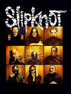 SLIPKNOT - Portraits - chrbtová nášivka