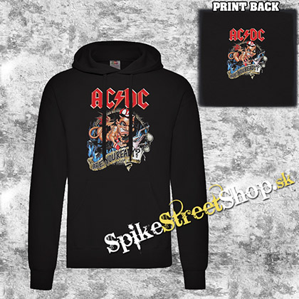 AC/DC - Are You Ready - čierna pánska mikina 