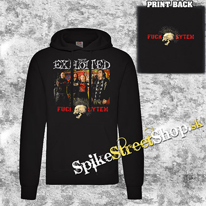 EXPLOITED - Band - čierna pánska mikina 