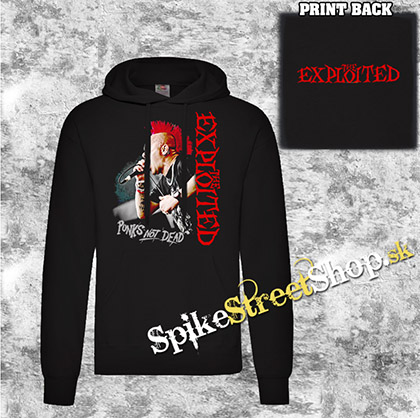 EXPLOITED - Leader - čierna pánska mikina 