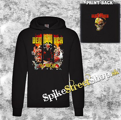 FIVE FINGER DEATH PUNCH - Got Your Six - čierna pánska mikina 