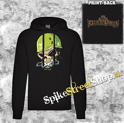 FIVE FINGER DEATH PUNCH - Skull - čierna pánska mikina 