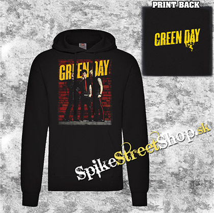 GREEN DAY - Band - čierna pánska mikina 