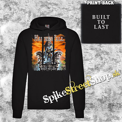 HAMMERFALL - Built To Last - čierna pánska mikina 