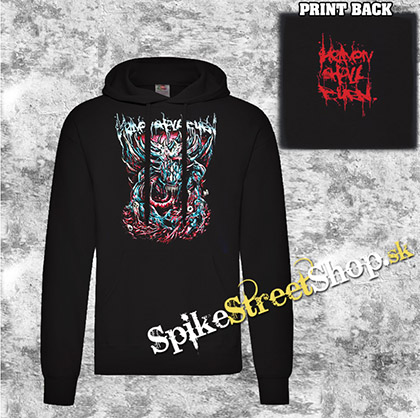 HEAVEN SHALL BURN - Burn Dragon - čierna pánska mikina 
