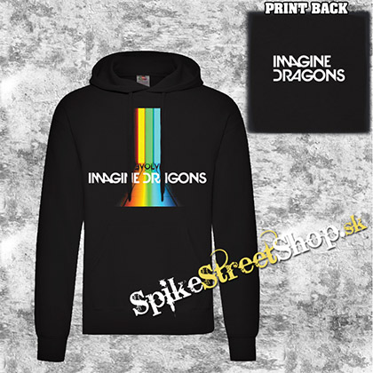 IMAGINE DRAGONS - 2018 - čierna pánska mikina 