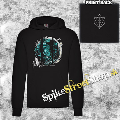 IN FLAMES - Siren Charms - čierna pánska mikina 