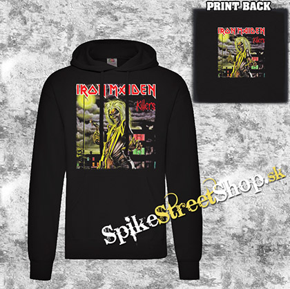 IRON MAIDEN - Killers - čierna pánska mikina 