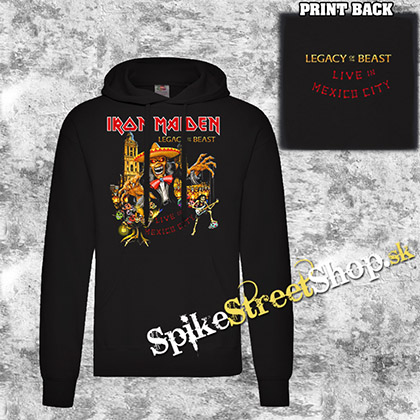 IRON MAIDEN - Mexico Marionet - čierna pánska mikina 