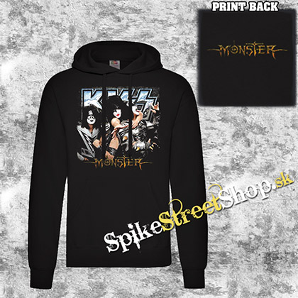KISS - Monster - čierna pánska mikina 
