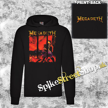 MEGADETH - Peace Sells But Whos Buying - čierna pánska mikina 