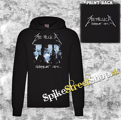 METALLICA - Garage - čierna pánska mikina 
