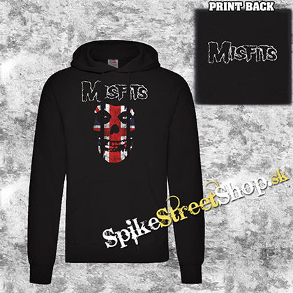 MISFITS - Great Britain - čierna pánska mikina 