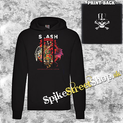 SLASH - Apocalyptic Love - čierna pánska mikina 