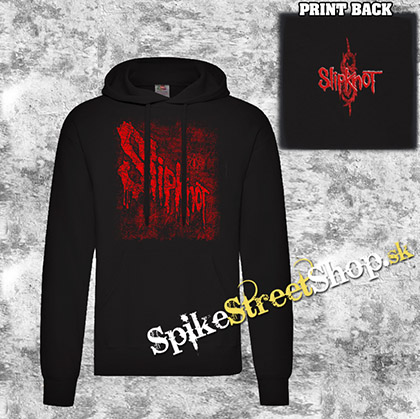 SLIPKNOT - Blood Logo - čierna pánska mikina 