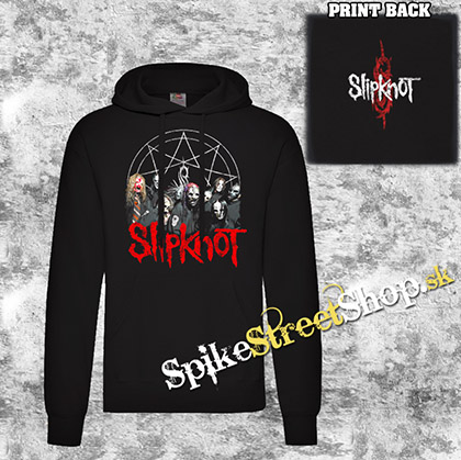 SLIPKNOT - Old Band - čierna pánska mikina 